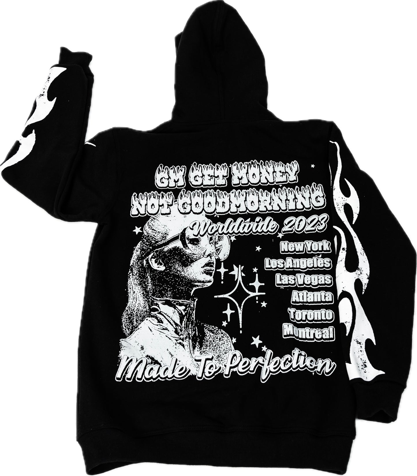 MV " Angel Love" Black hoodie